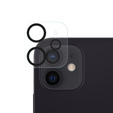 Edzett kameraüveg iPhone 12 Mini, átlátszó