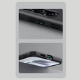NILLKIN tok Samsung Galaxy S25, Frosted Shield, MagSafe, fekete