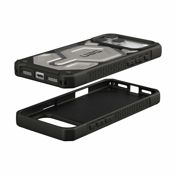 Urban Armor Gear tok iPhone 17 Pro Max, Monarch Pro Kevlar MagSafe, Titánium