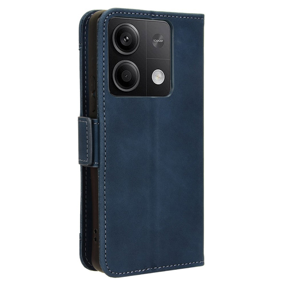Pattintható tok a Xiaomi Redmi Note 13 5G, Card Slot, kék