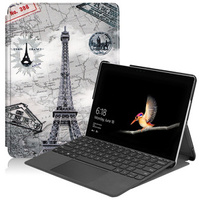 Tok Microsoft Surface Go 3/Go 2/Go, Smartcase, Eiffel Tower