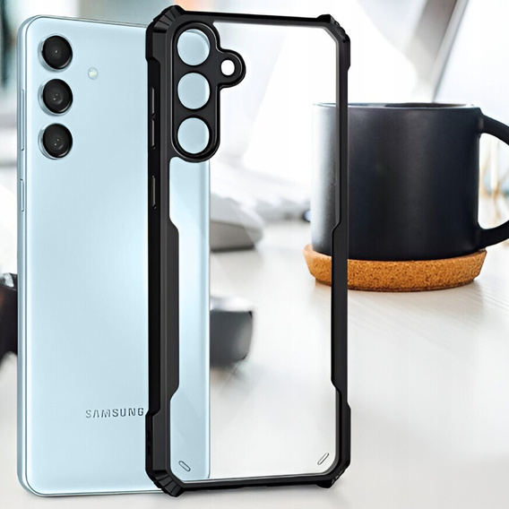 Telefontok a Samsung Galaxy M35, AntiDrop Hybrid, fekete