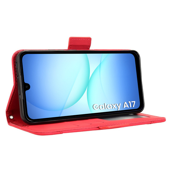 Flap tok Oppo Reno 14F, kártya slot, pénztárca, fekete