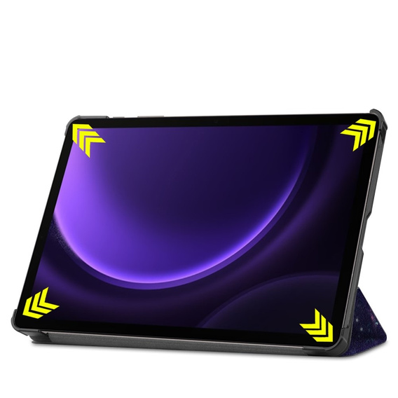 Tok Samsung Galaxy Tab S10 Lite / S10 FE / S9 FE, pánttal, galaxy