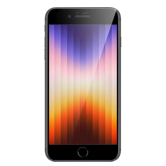 2x edzett üveg a iPhone 7/8/SE 2020/SE 2022, ERBORD 3D teljes képernyő