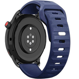 Univerzális szilikon pánt 22mm Dot Texture, tengerészkék