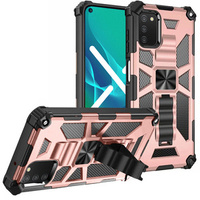 Telefontok a Samsung Galaxy A03s, Armor Kickstand, rózsaszín rose gold