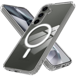 Tok a Samsung Galaxy S24, Fusion Hybrid, MagSafe-hoz, átlátszó