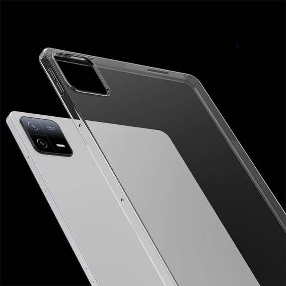 Tok Xiaomi Pad 6 / 6 Pro készülékhez, szilikon, átlátszó