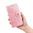 Pattintható tok a Samsung Galaxy A33 5G, Mandala Flower, rózsaszín rose gold