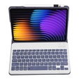 Bluetooth billentyűzetet tartalmazó tok Xiaomi Pad 7 / 7 Pro készülékhez, lila