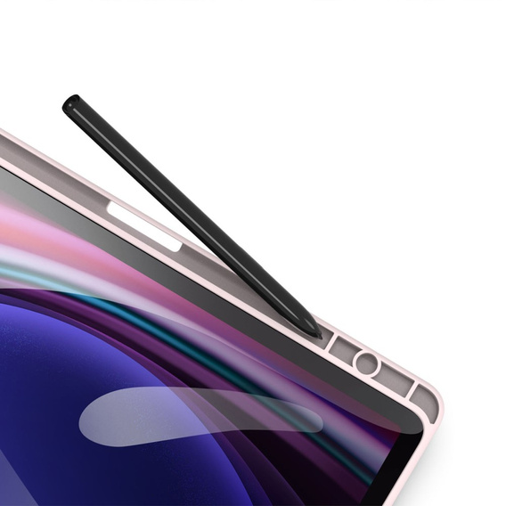 Tok Samsung Galaxy Tab S10 Lite / S10 FE / S9 FE, Dux Ducis TOBY, rózsaszín