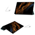 Tok Samsung Galaxy Tab S9 Ultra, Smartcase, zöld