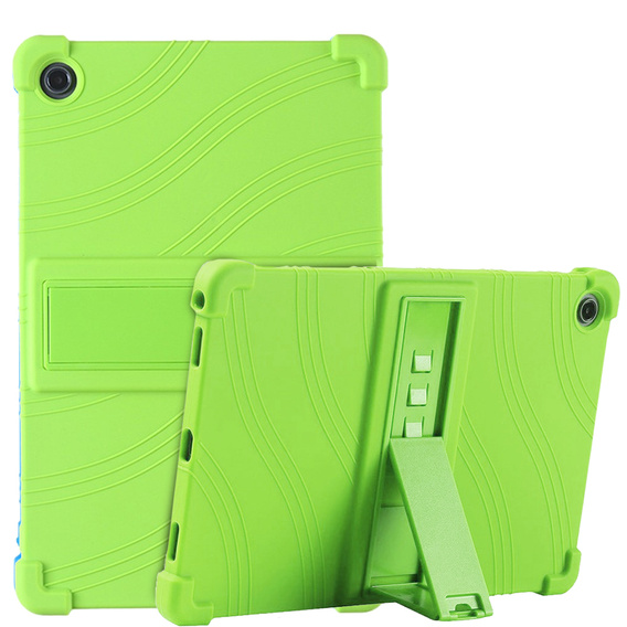 Szilikon tok Lenovo Tab M10 Plus 10.6 Gen 3 TB-125F TB-128F, Impact, páncélozott, zöld