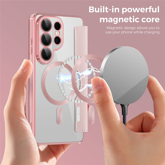 RFID pénztárca MagSafe flip tok kameravédelemmel Samsung Galaxy S26 Ultra készülékhez