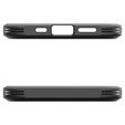 Spigen tok iPhone 16E készülékhez, Tough Armor Mag Mag MagSafe, szürke + 9H edzett üveg
