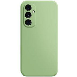 A tok Samsung Galaxy A25, Silicone Lite, zöld + 9H üveg