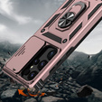 Telefontok a Samsung Galaxy S24 Ultra, CamShield Slide, rózsaszín rose goldezüst