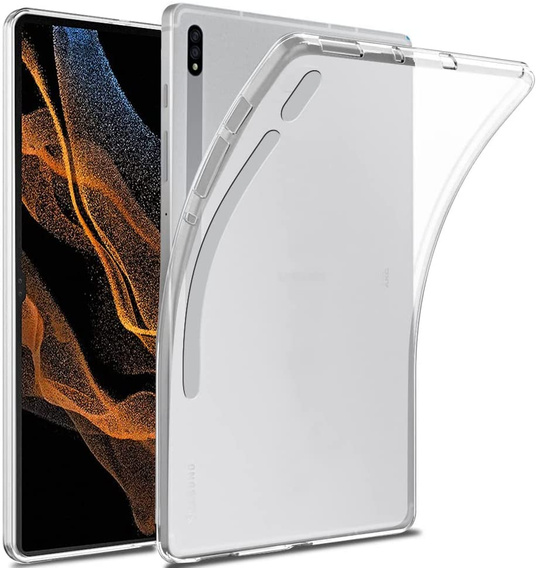 Tok Samsung Galaxy Tab S8 Ultra készülékhez, szilikon, kék
