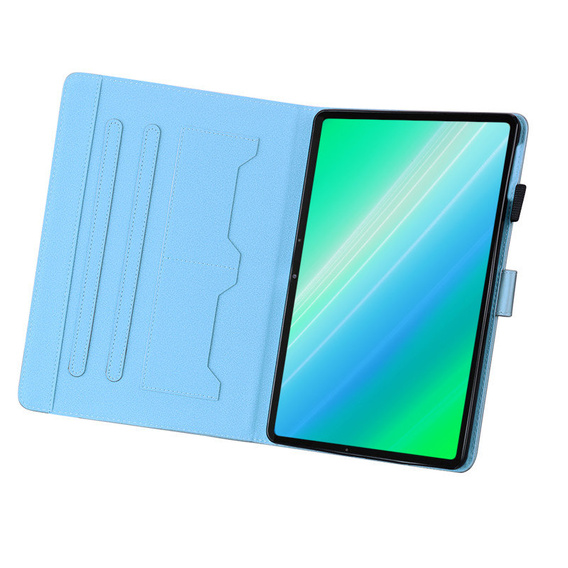 Tok iPad 10.2" 2021/2020/2019 (9/8/7 gen.), pánttal, animal, kék