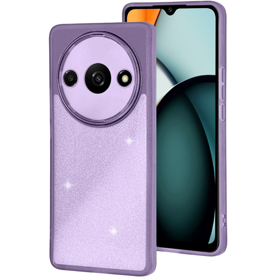 Telefontok a Xiaomi Redmi A3, Glittery Powder, lila