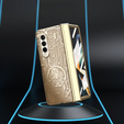 Tok Samsung Galaxy Z Fold 4 5G, Mechanical Legend, arany