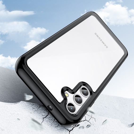 Telefontok a Samsung Galaxy A14 4G/5G, Fusion Hybrid, átlátszó / fekete
