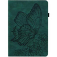 Telefontok a Lenovo Tab M9, Wallet Pen Slot, butterflies, barna