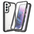 Tok Samsung Galaxy S22+ Plus 5G készülékhez, Shockproof, fóliával, kék