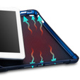 Tok iPad 9.7 2018 / 2017/ Air / Air 2, Smartcase tolltartóval, sötétkék