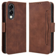 Pattintható tok a Samsung Galaxy S25 Edge, Card Slot, barna