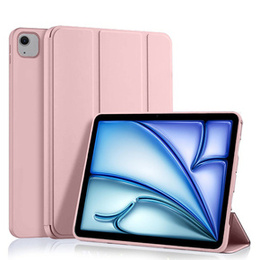 Tok iPad Air 13" 2025/2024 (7/6 gen.), Smartcase, rózsaszín rose gold