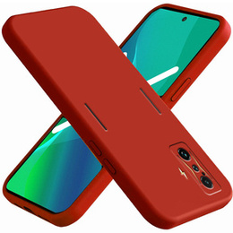 Telefontok a Xiaomi POCO F4 GT, Silicone Lite, piros