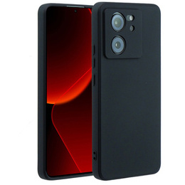 Telefontok a Xiaomi 13T / 13T Pro, Silicone Lite, fekete