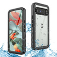 IP68 vízálló tok Google Pixel 9 Pro XL, Redpepper, fekete