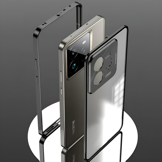 Tok az Realme GT 7 Pro, Frame Case, fekete