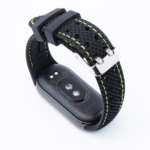 Szilikon szíj a Xiaomi Smart Band 10 / 9 / 8 készülékhez