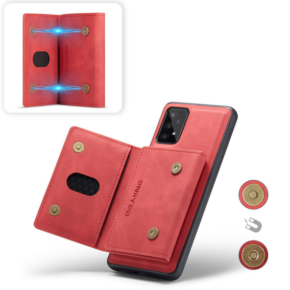 Telefontok a Samsung Galaxy A53 5G, DG.MING 2in1, piros