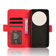 Pattintható tok a Xiaomi 14 Ultra, Card Slot, piros