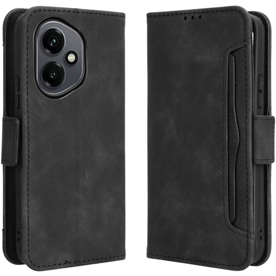 Pattintható tok a Honor 400 5G, Card Slot, fekete