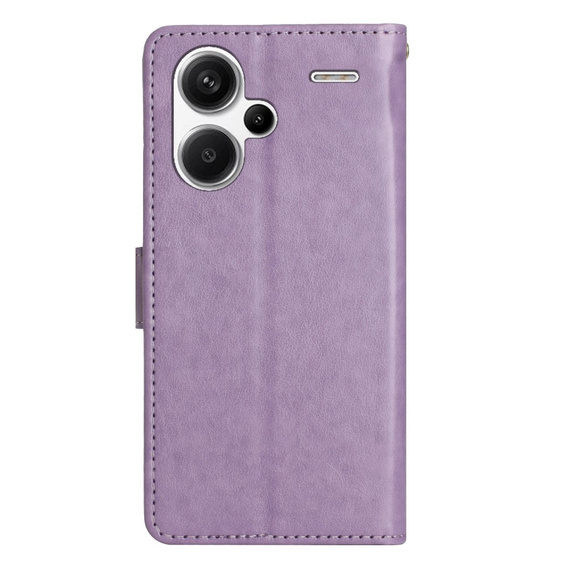Pattintható tok a Xiaomi Redmi Note 13 Pro+, Butterfly, lila