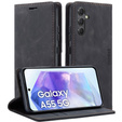 Telefontok a Samsung Galaxy A55, ERBORD Vintage, fekete + üveg a képernyőhöz
