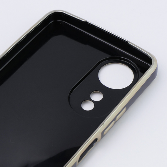 Tojás Oppo A58 4G, Glamour CamShield, fekete