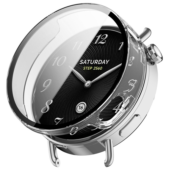 2 az 1-ben tok + edzett üveg a Xiaomi Watch S4 41 mm-es modellhez