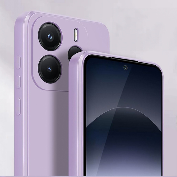 Telefontok a Xiaomi Redmi Note 14 4G, Silicone Lite, lila