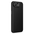 Tok iPhone 16e, páncélozott Nillkin, Carboprof Case, Magsafe, fekete