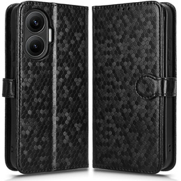 Tárca Rhombus flip tok a Xiaomi Poco F7 5G számára