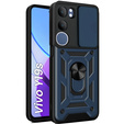 Telefontok a Vivo Y19s, CamShield Slide, kék