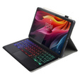 Tok + billentyűzet Lenovo Tab K11 Plus, fekete