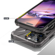 Tok iPhone 16 Pro Max-hoz, páncélozott, állvánnyal és fogantyúval, szürke